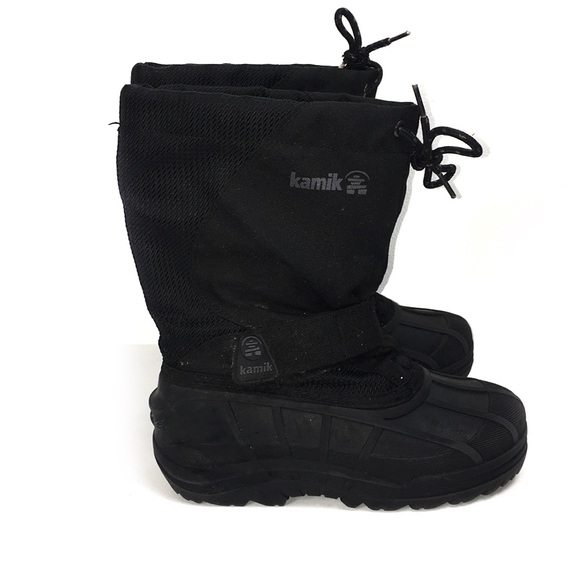 Kamik Shoes Kamik Black Snowdrift 4 Boots Size 2 Little Boy Poshmark